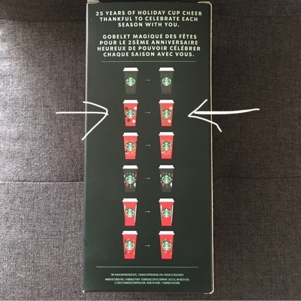 DOTS Starbucks Holiday Color-Changing Hot Cup, 16 oz, NEW - Picture 8 of 8